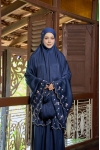 Telekung Elma Ink Navy 